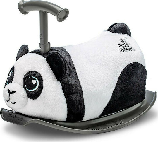 My Buddy Wheels Lauflernhilfe & Schaukel 2 in 1 Panda Schaukelspielzeug mit Rädern Schwarz