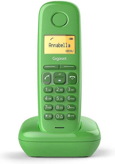 Gigaset A170 Cordless Phone with Greek Menu Green