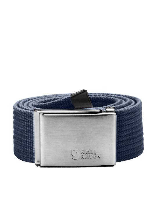 Φαρδιά Ανδρική Ζώνη Υφασμάτινη Ιμάντας Dark Navy