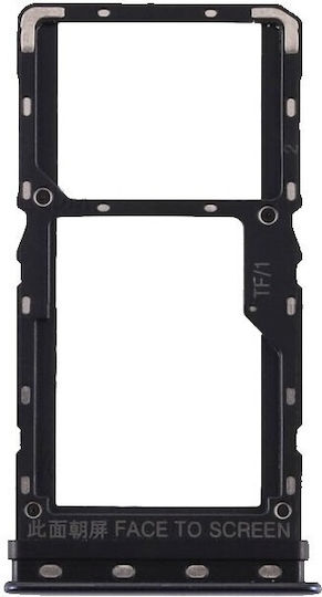 Sim Card Slot Black Xiaomi Mi A3