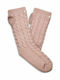 UGG Laila Bow Femei Șosete Uni Mauve Fog / Aur 1Pachet