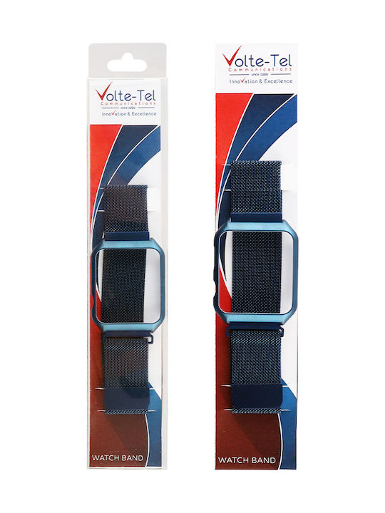 Volte-Tel Frame with Strap Stainless Steel Navy...