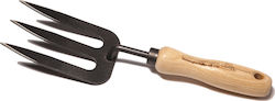 Aμπατζίδης Black Line Gartengabel mit kurzen Griff 3 Zähne Zinken 710004