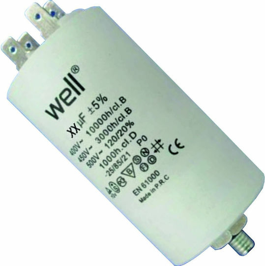 Well Kondensator Dauerhaft 6μF 400V MOTCAP-6UF-PN-WL