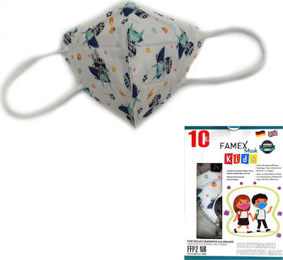 Famex Kids Mask FFP2 NR Mască de protecție FFP2 pentru copii Astrokid 1buc