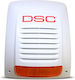 DSC Neka Outdoor Battery Alarm Siren 106dB with Orange Light