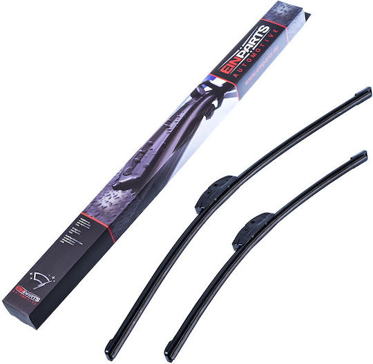Einparts Σετ Μπροστινοί Υαλοκαθαριστήρες Αυτοκινήτου 600mm/480mm