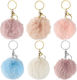 Christening Favor with Keychain Pom Pom