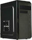 iBox Vesta S30 Midi Tower Computer Case Black