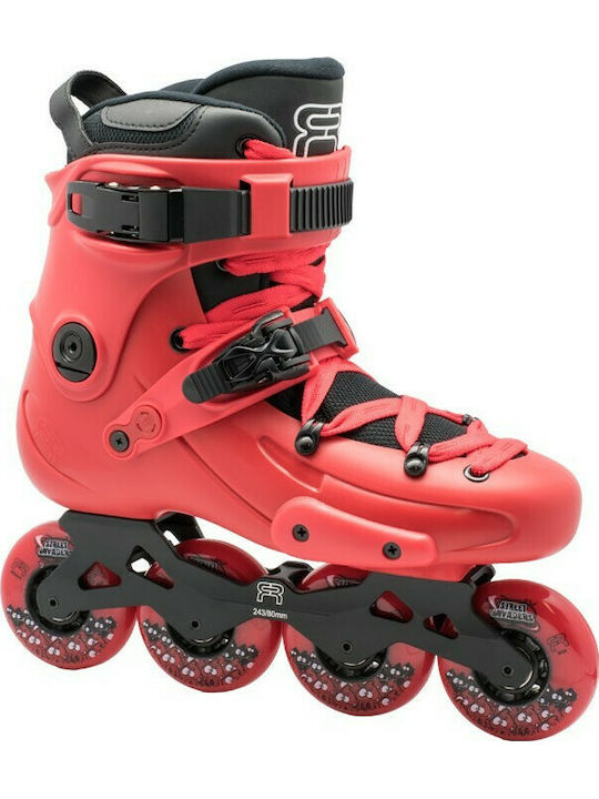 FR FR1 Adult/Kids Inline Rollers Red