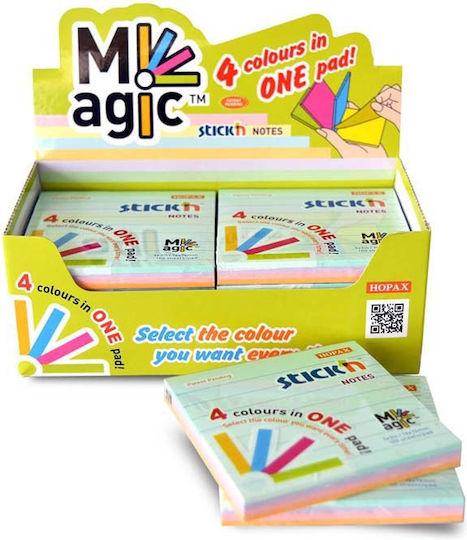 Salko Paper Sticky Note Pads in Cube 100 Sheets 7.6x7.6pcs
