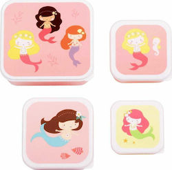 A Little Lovely Company Plastic Kids' Lunch Set...