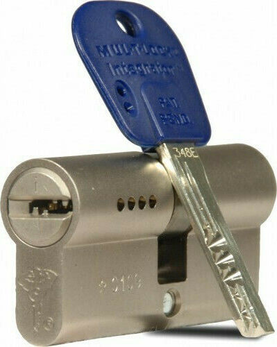 Assa Abloy Lock Cylinder Security Integrator 54mm (27-27) with 5 Keys Silver