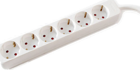 Value Steckdosenleiste 6 Positionen mit Kabel 1.5m