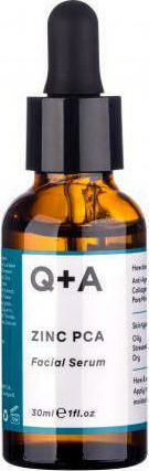 Q+A Natural Skincare Zinc PCA Anti-aging Serum Face with Collagen 30ml