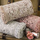 Borea Roses Cuverturi Pentru Canapea De Fotoliu Chenille 180x180 Cm Roz