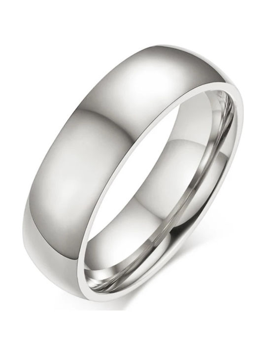 Polished ring male surgical steel ring 1.8-1.9-2-2.1 cm