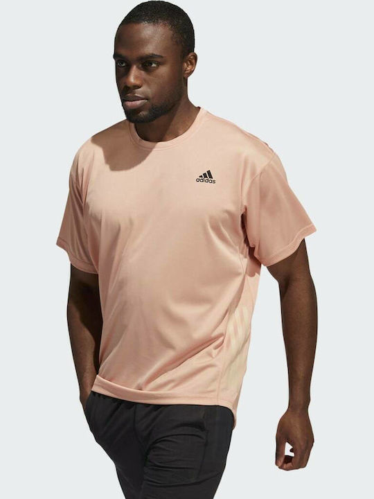adidas Мъжка Тениска Yoga Aeroready Цвят Ambient Blush