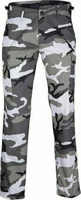 Mil-Tec Military Pants Camouflage Black and White Variation in Black Color 11811022