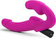 Blush Temptasia Estella Strapless Silicone Dildo with Rechargeable Bullet Strapless Strap On με Dildo με Δόνηση σε Ροζ Χρώμα