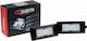 Einparts Dacia Sandero LED License Plate Lights 2008-2012 2 Pieces