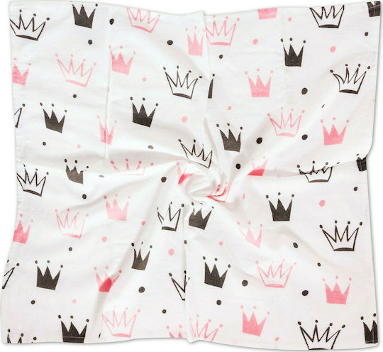 Jukki Princess Бебешка кърпа за преповиване Многоцветен 70x80см.