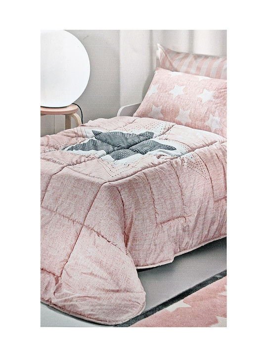 Saint Clair Prineo Kids Duvet Cover Single Pink 160x220cm