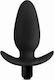 Blush Anal Adventures Platinum Vibrating Saddle Plug Anal Plug mit Vibration Schwarz