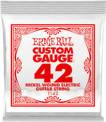 Ernie Ball Loop End Einzel Laouto-Saiten Nickel gewickelt 42 Zoll Ernie Ball Loop End Einzel Laouto-Saiten Nickel gewickelt 42 Zoll