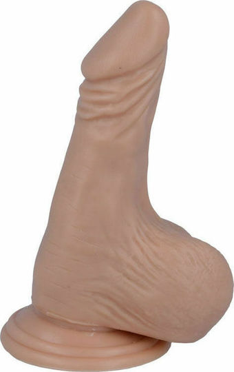 Intense Mr Intense Realistic Cock 1 Ρεαλιστικό Dildo με Όρχεις και Βεντούζα Flesh 14.6cm