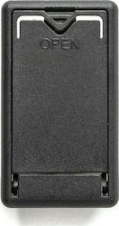 Dunlop Batteriekasten ECB244BK Pedalzubehör Schwarz