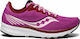 Saucony Ride 14 Γυναικεία Αθλητικά Παπούτσια Running Μωβ