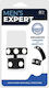 Nanma Men's Expert Expert Cock Strap with Ball Stretcher Cock Ring Schwanz & Hoden Leder Schwarz
