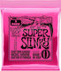 Ernie Ball Super Slinky 3 Pack Set Nickel Wound Electric Guitar Strings 9 - 42