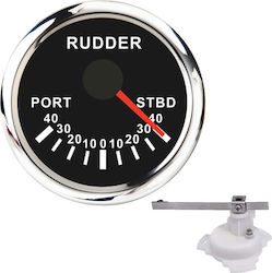 Instrument Rudder rudder angle indicator 52mm with sensor - 2595