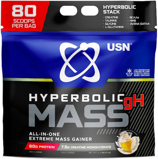 USN Hyperbolic Mass GH с Креатин & Вкус Ванилия 6kg