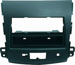 Phonocar Πρόσοψη 2 Din για Citroen C-Crosser - Mitsubishi Outlander - Peugeot 4007 Μαύρο για Mitsubishi Outlander 2006-2012