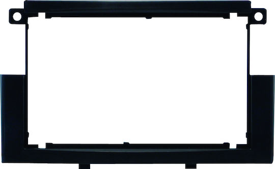 Phonocar DIN Fascia Panels 2 Din for Mitsubishi Colt 2007-2008 Black for Mitsubishi Colt 2007-2008