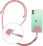 Αντικλεπτικό Neck Strap for Mobile Pink