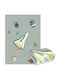Borea Velvet Space Blanket P-20 Gray 150x220cm