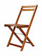 Scaun de catering Lemn Acacia 2buc 40x51x80cm