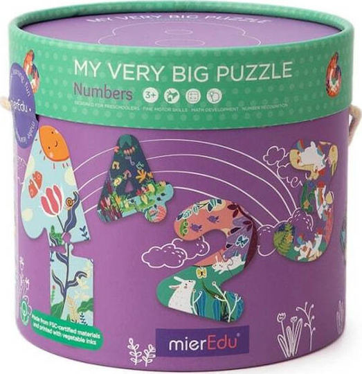 Kids Puzzle My Very Big Numbers for 3+ years+ Years 26pcs Mieredu