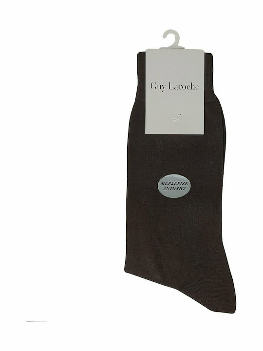 Guy Laroche Bărbați Șosete Uni Maro 1Pachet