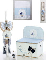 Bellissimo Baptism Set with Theme Navy 11pcs