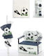 Bellissimo Football Baptism Set with Hot Air Balloon Theme