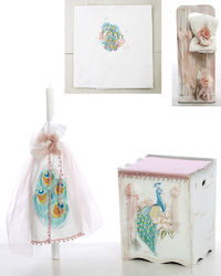 Bellissimo Peacock Baptism Package with Theme Animals 11pcs