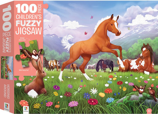 Παιδικό Puzzle Horsing Around για 6+ Ετών 100pcs Hinkler