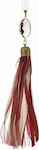 Iliadis Christmas Tassel Burgundy 1pc