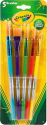 Crayola Set Pensule de Pictură 5buc 03.3007