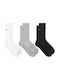 Ralph Lauren Herren Einfarbige Socken Black / White / Grey 3Pack